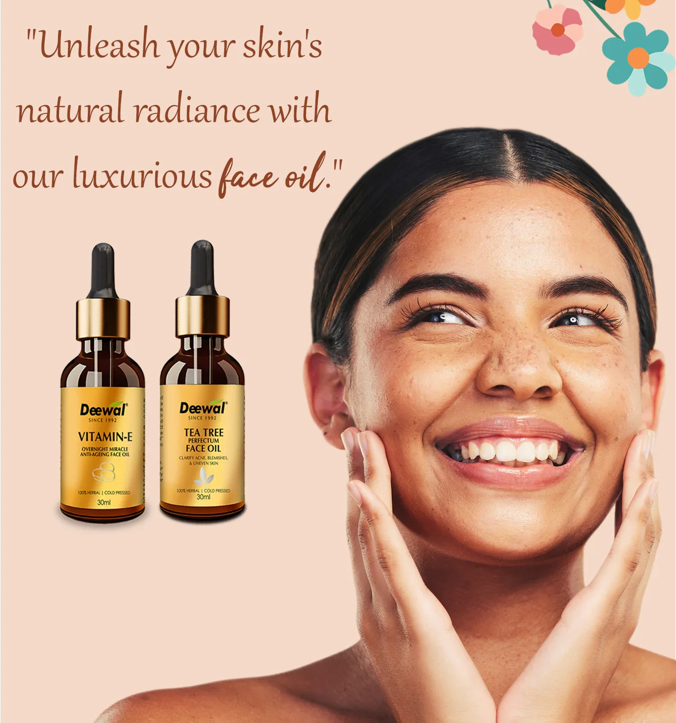 Deewal Face Oil Pack of 4