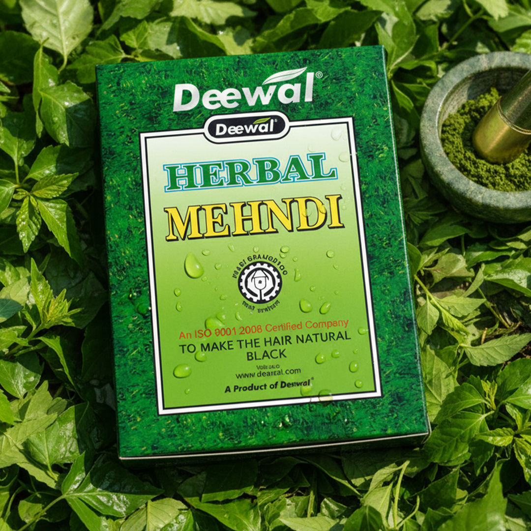Deewal Herbal Mehndi – Black Hair Colour