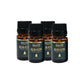 Five bottles of Deewal Premium Keratin Hair Serum on a white background