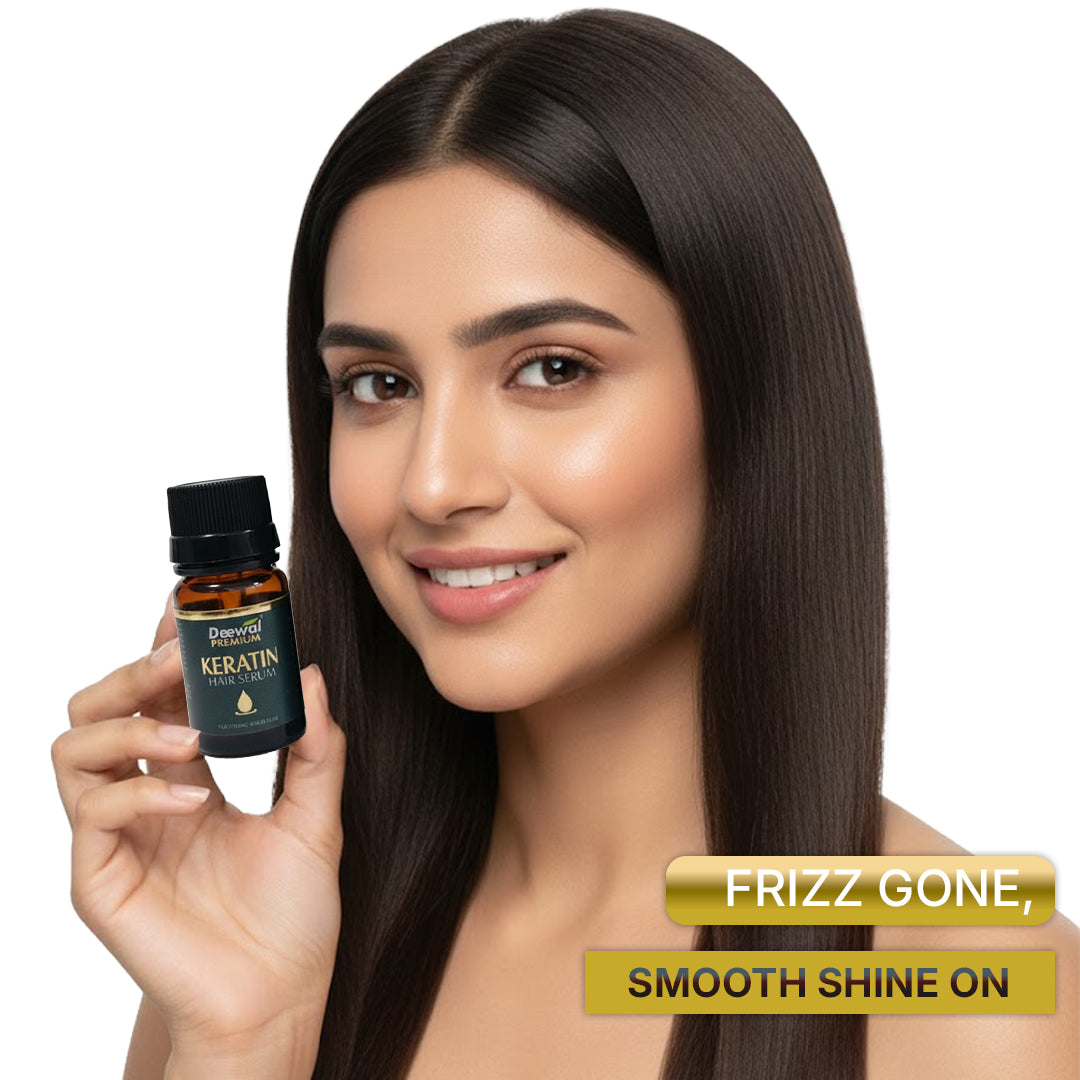 Deewal Keratin Hair Serum Pack-4