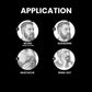 Deewal 9-Min Natural Beard Black Color