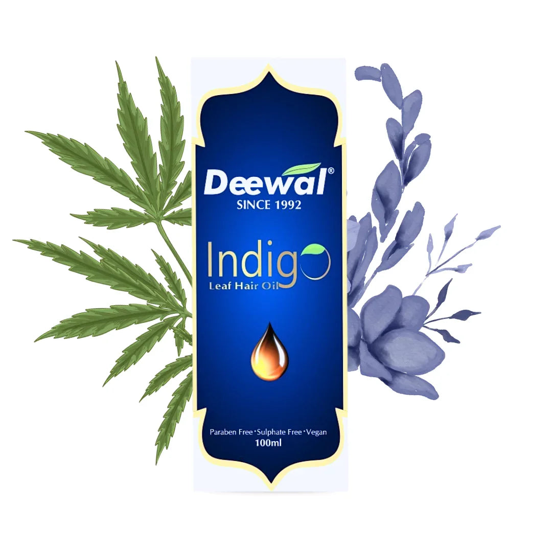 Deewal Indigo Hair Oil - Deewal - Herbal Beauty and Health Products