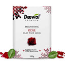 Deewal Rose Clay Mask –100% Pure - Deewal - Herbal Beauty and Health Products