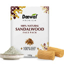 Deewal Sandalwood Clay Mask –100% Pure - Deewal - Herbal Beauty and Health Products
