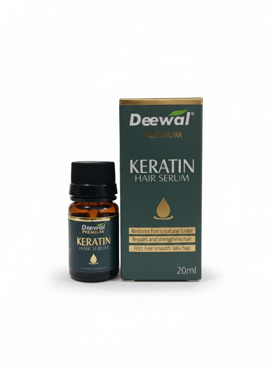Deewal Keratin Hair Serum Pack-4