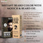 "Beard Black Color & Mooch Oil Combo – Ultimate Care"