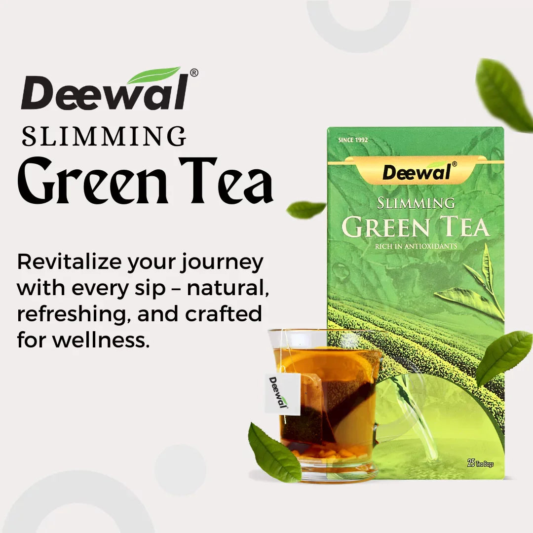 Green Tea – Fit, Fresh & Healthy - Deewal - Herbal Beauty and Health Products