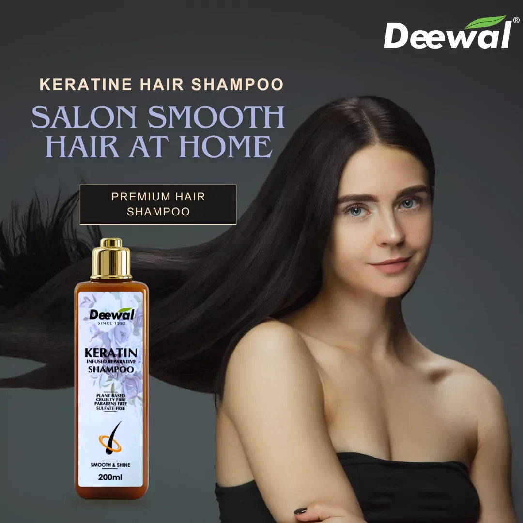 Deewal Keratin Shampoo - Deewal - Herbal Beauty and Health Products