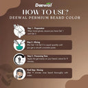 "Deewal Beard Gel – Brown Color in 9 Mins" - Deewal - Herbal Beauty and Health Products