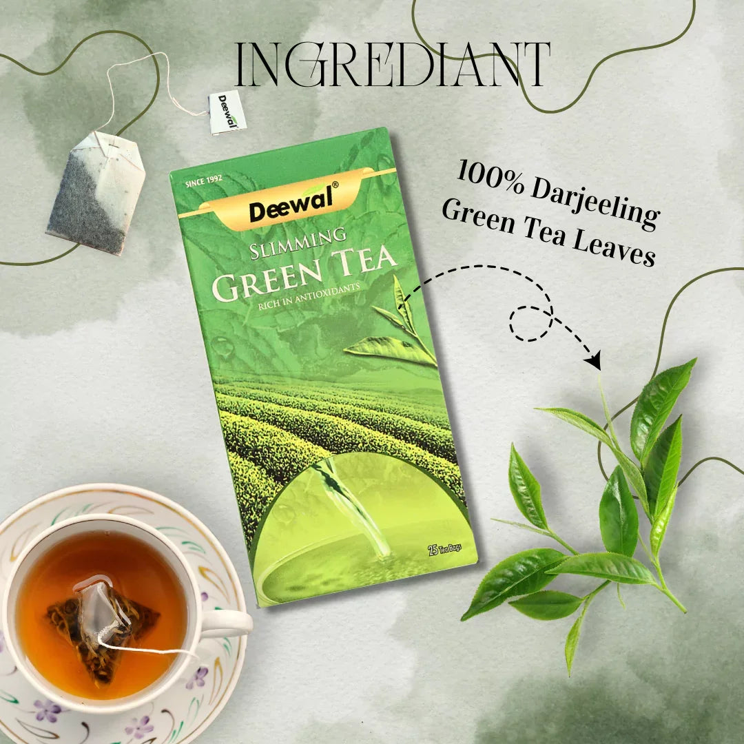 Green Tea – Fit, Fresh & Healthy - Deewal - Herbal Beauty and Health Products