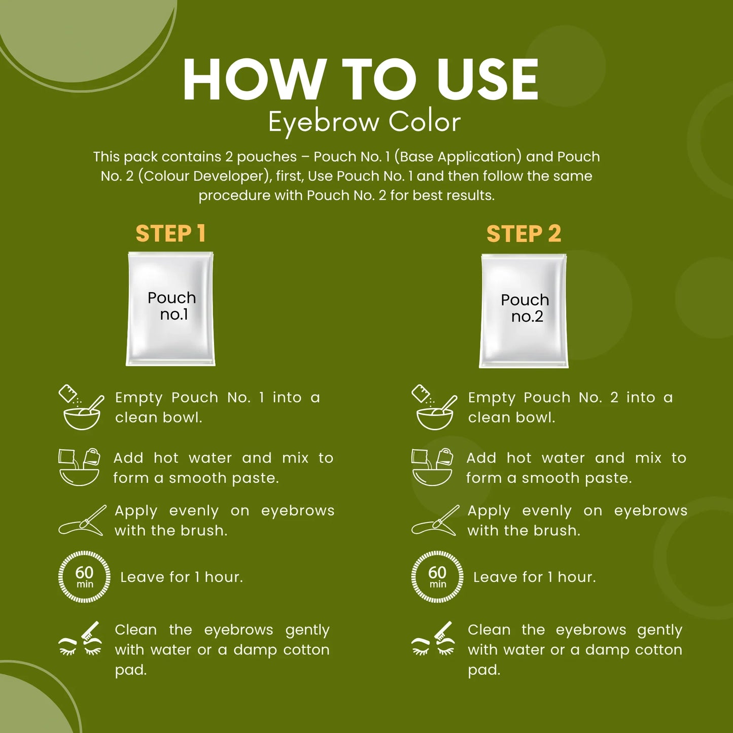 Deewal Oris eyebrow Color – Chemical-Free