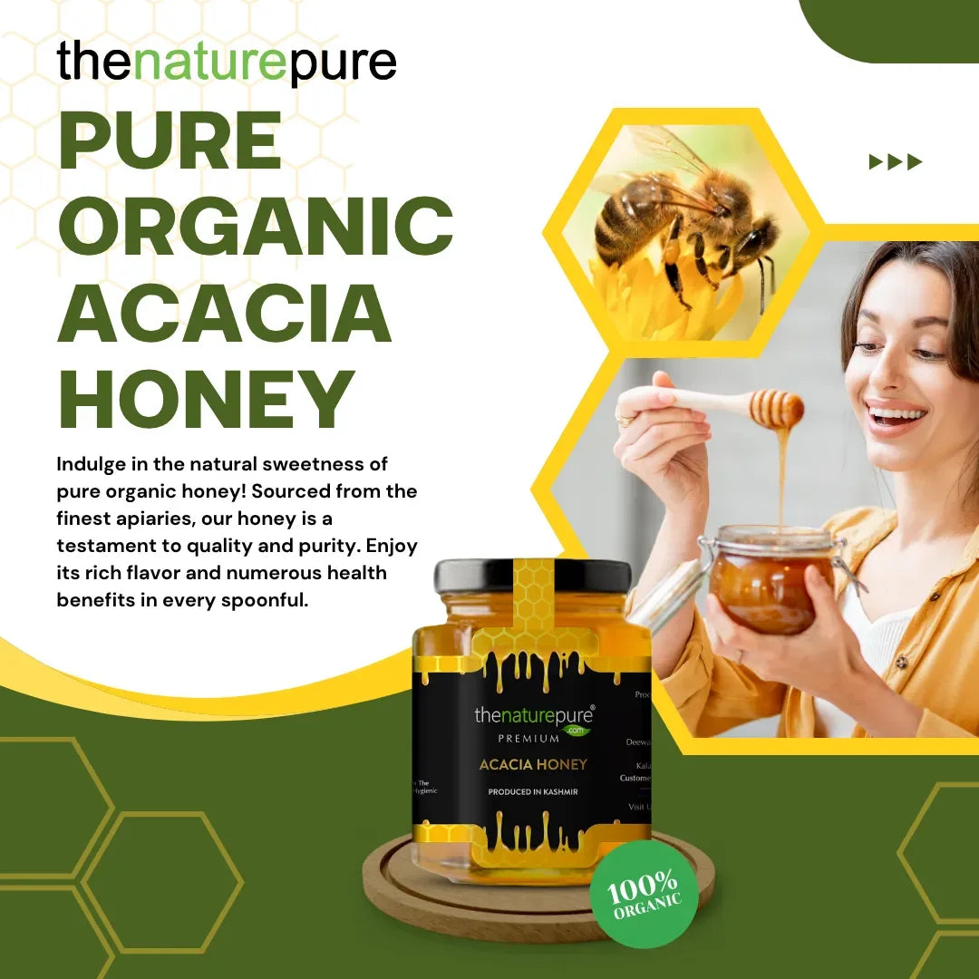 Pure Acacia Honey – 100% Natural - Deewal - Herbal Beauty and Health Products
