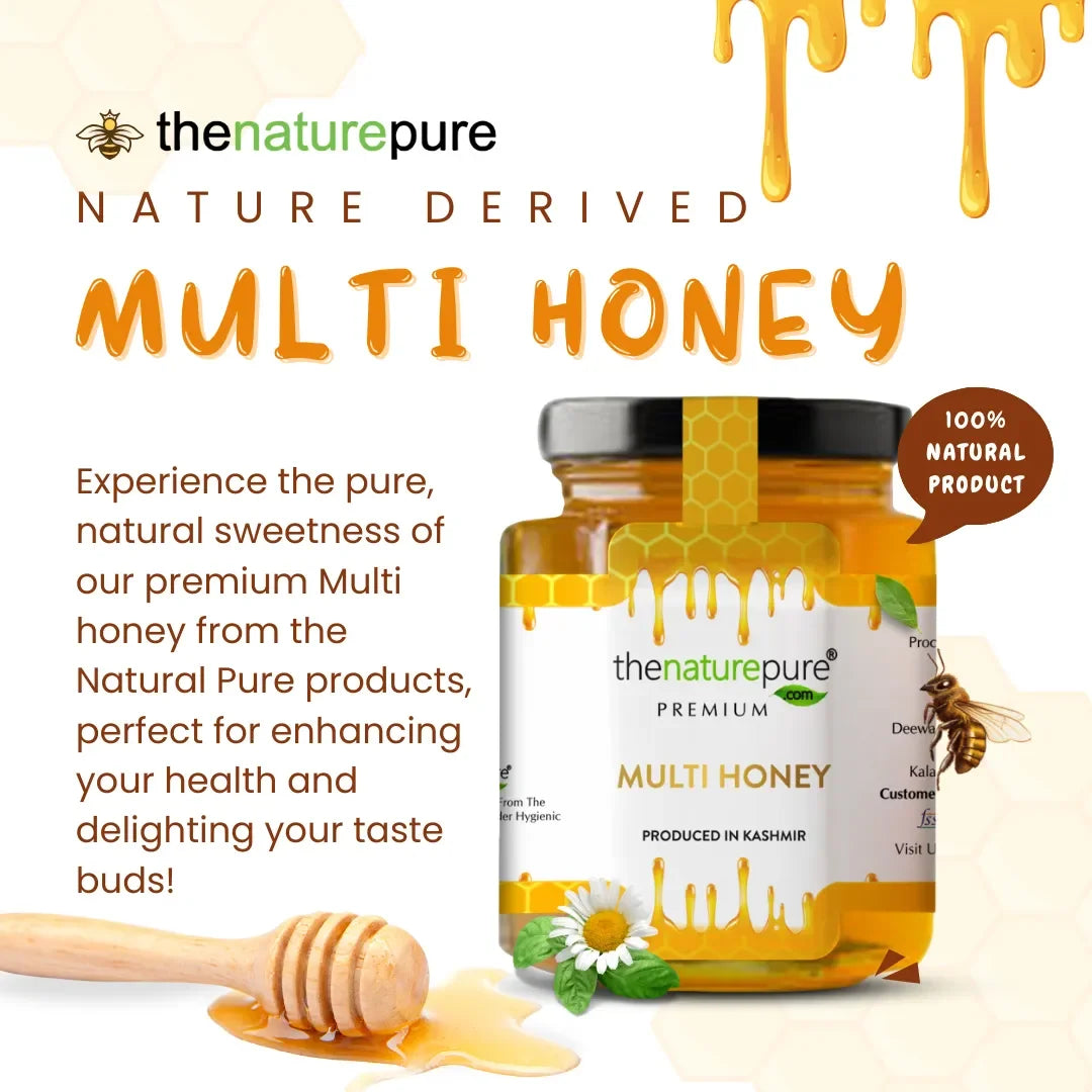 Pure Multi Honey – Natural Care - Deewal - Herbal Beauty and Health Products