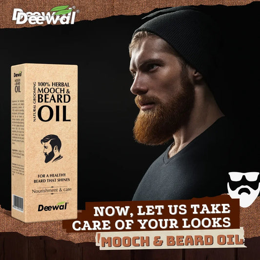 Beard Black & Mooch Oil – Combo - Deewal - Herbal Beauty and Health Products
