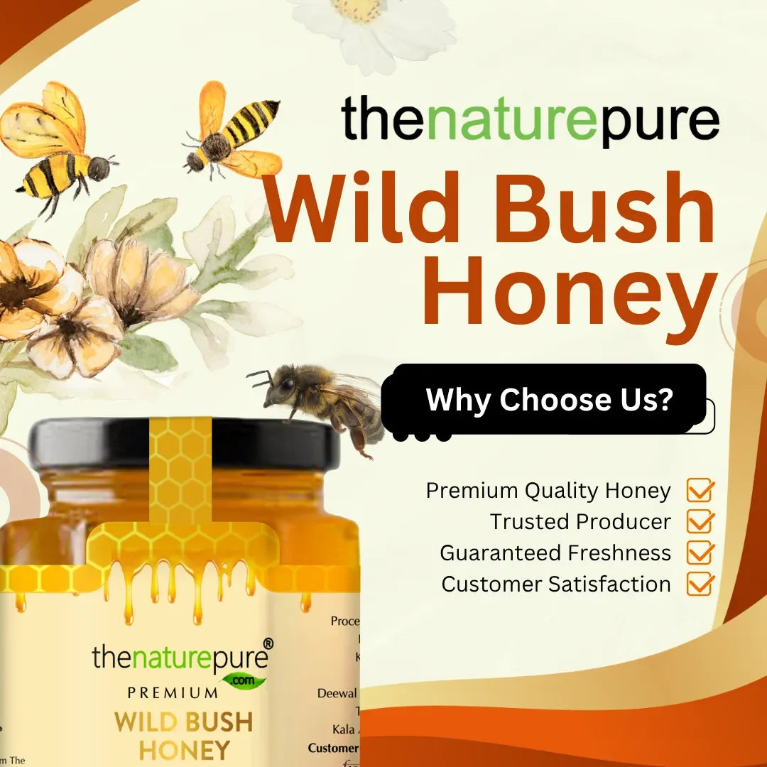 Wild Bush Honey – 100% Natural - Deewal - Herbal Beauty and Health Products