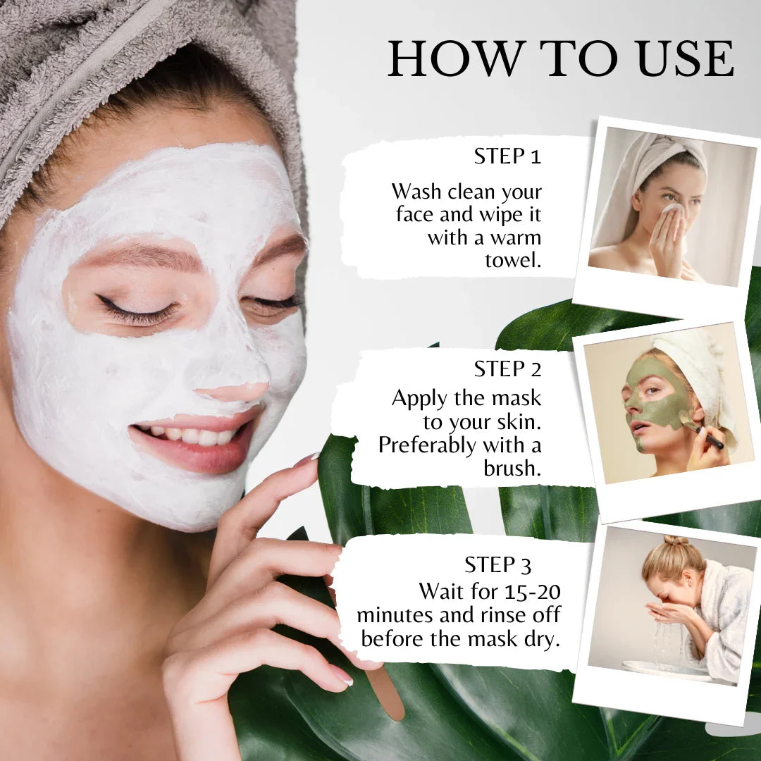 Deewal Neem Clay Mask – 100% Pure - Deewal - Herbal Beauty and Health Products
