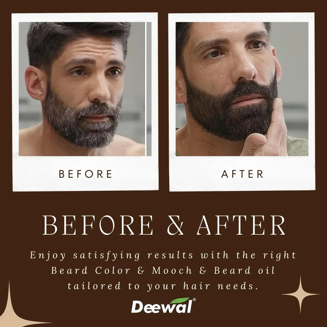 Beard Black & Mooch Oil – Combo - Deewal - Herbal Beauty and Health Products