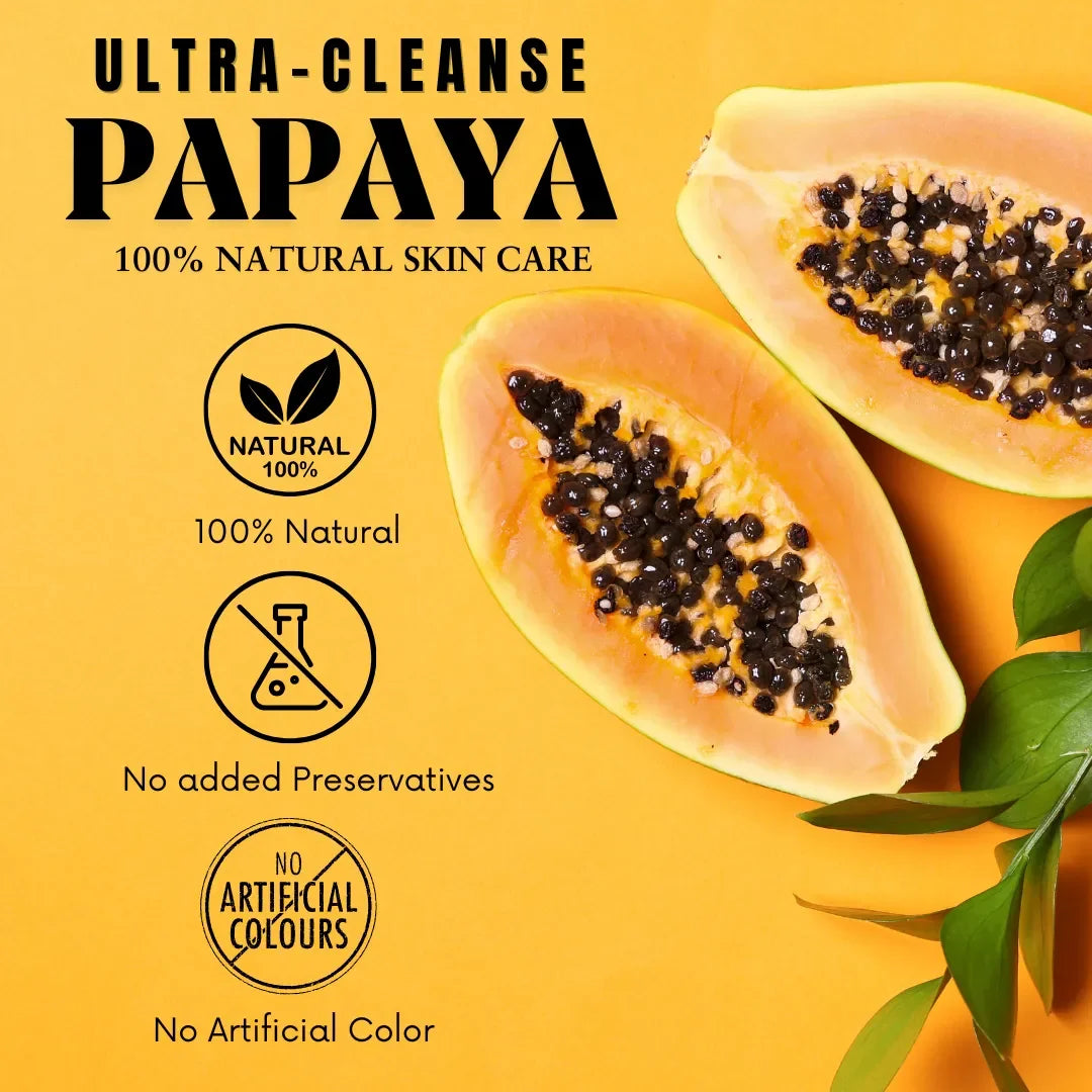 Deewal Papaya Clay Mask –100% Pure - Deewal - Herbal Beauty and Health Products