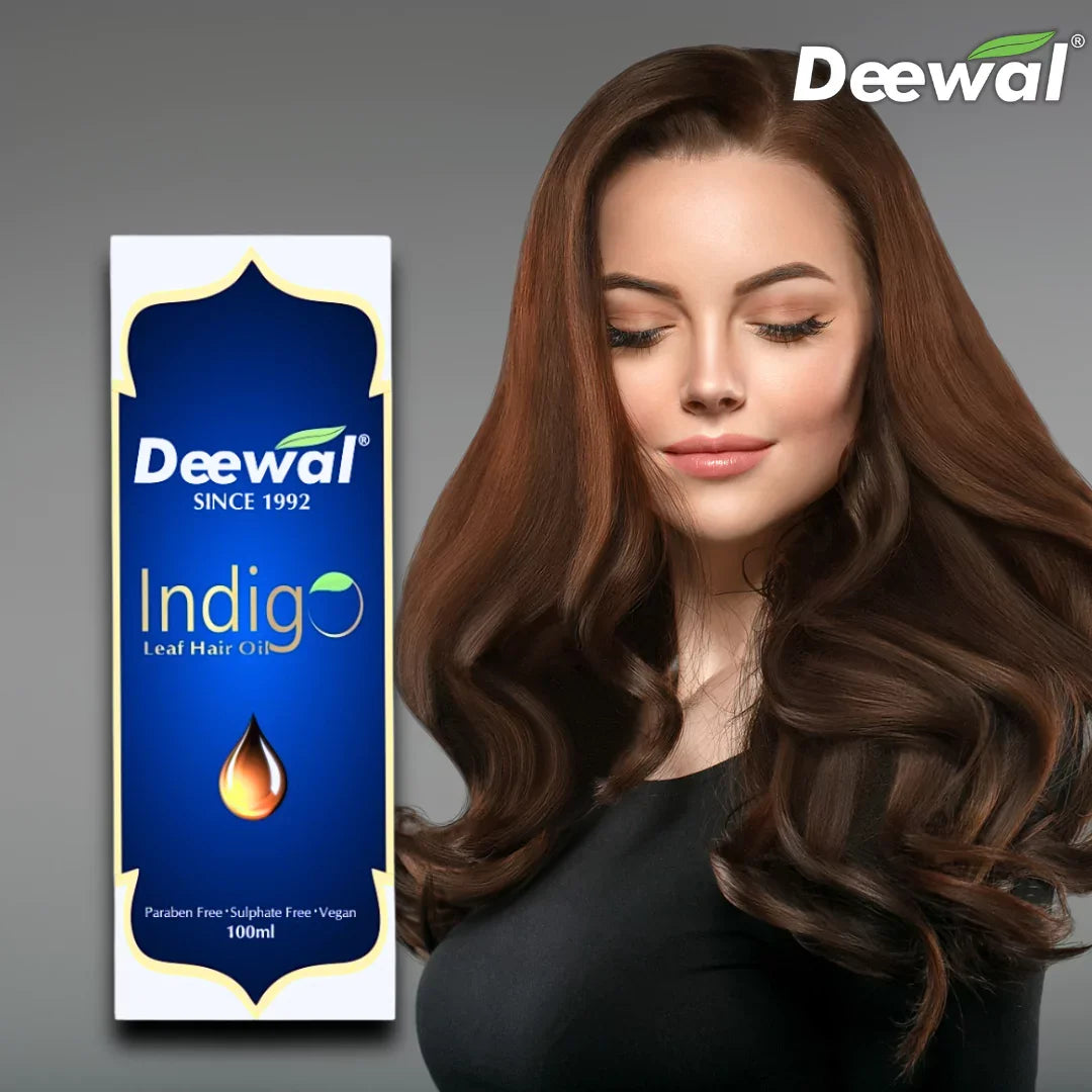 Deewal Indigo Hair Oil - Deewal - Herbal Beauty and Health Products