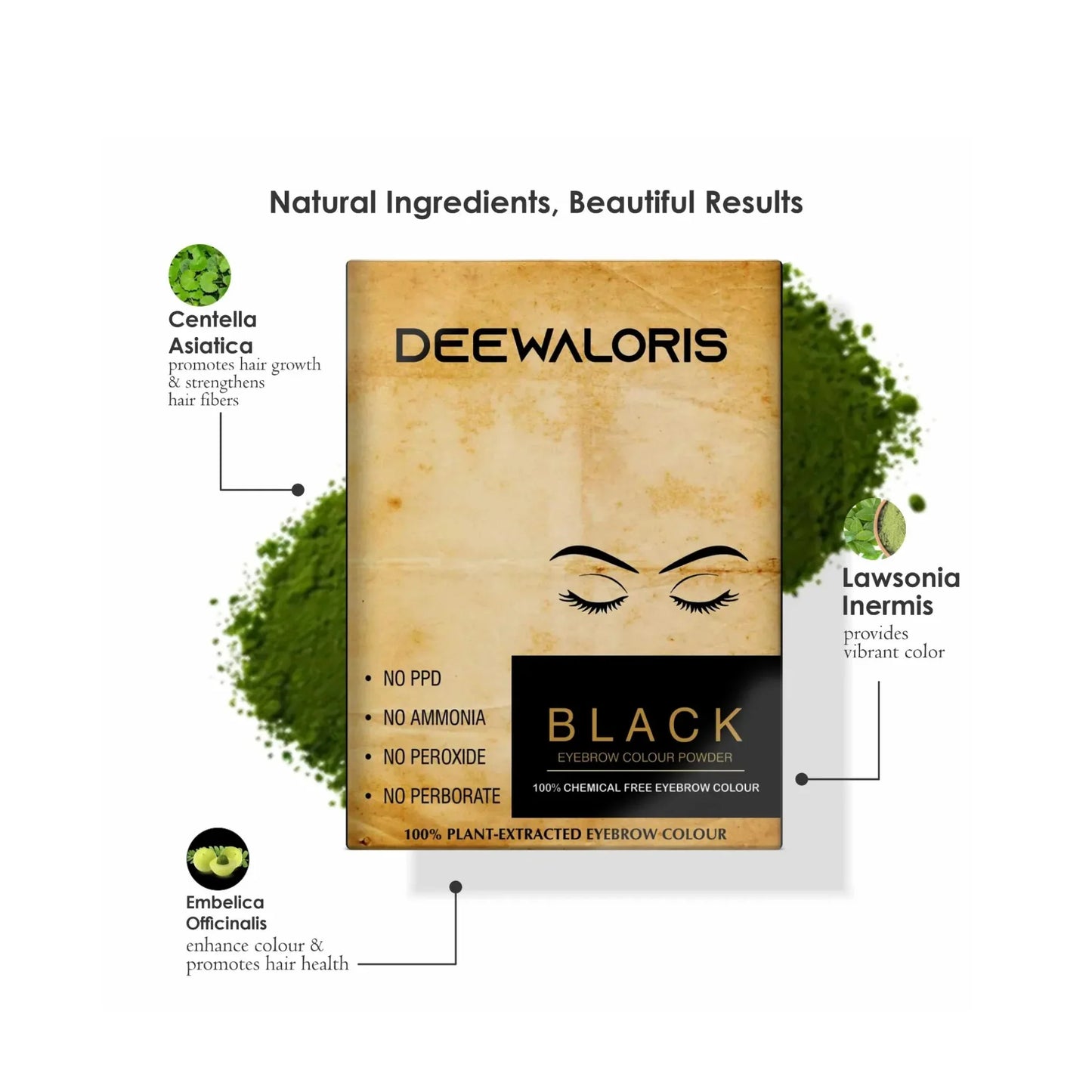 Deewal Oris eyebrow Color – Chemical-Free