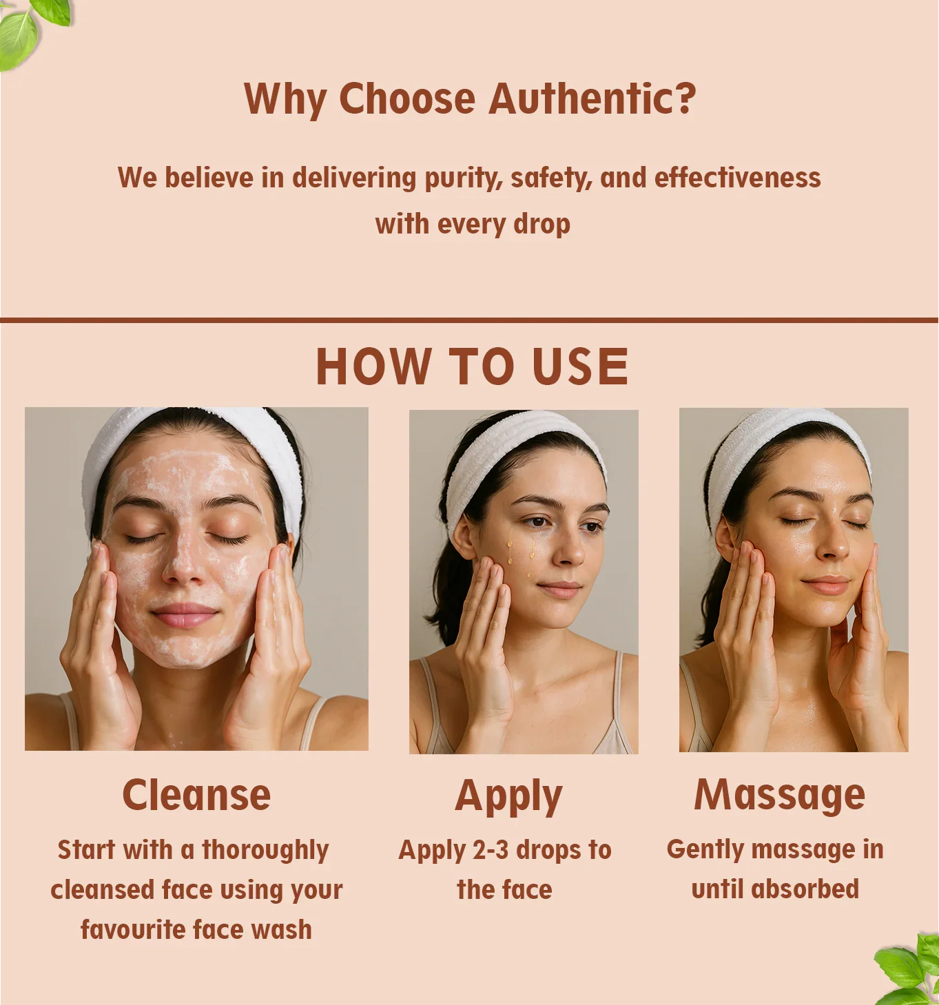 Deewal Face Oil Pack of 4