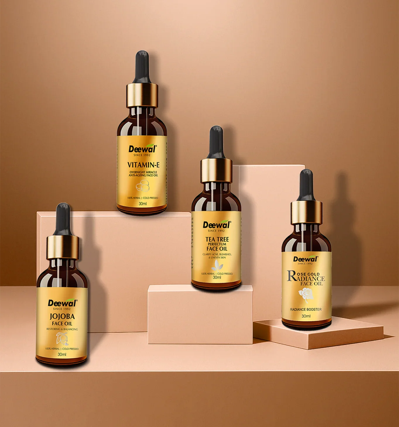 Deewal Face Oil Pack of 4