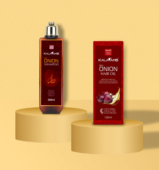 Onion Shampoo – Strong Hair + Onion Oil – Strong Hair