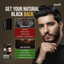 Beard Colour – Black (pack-2)