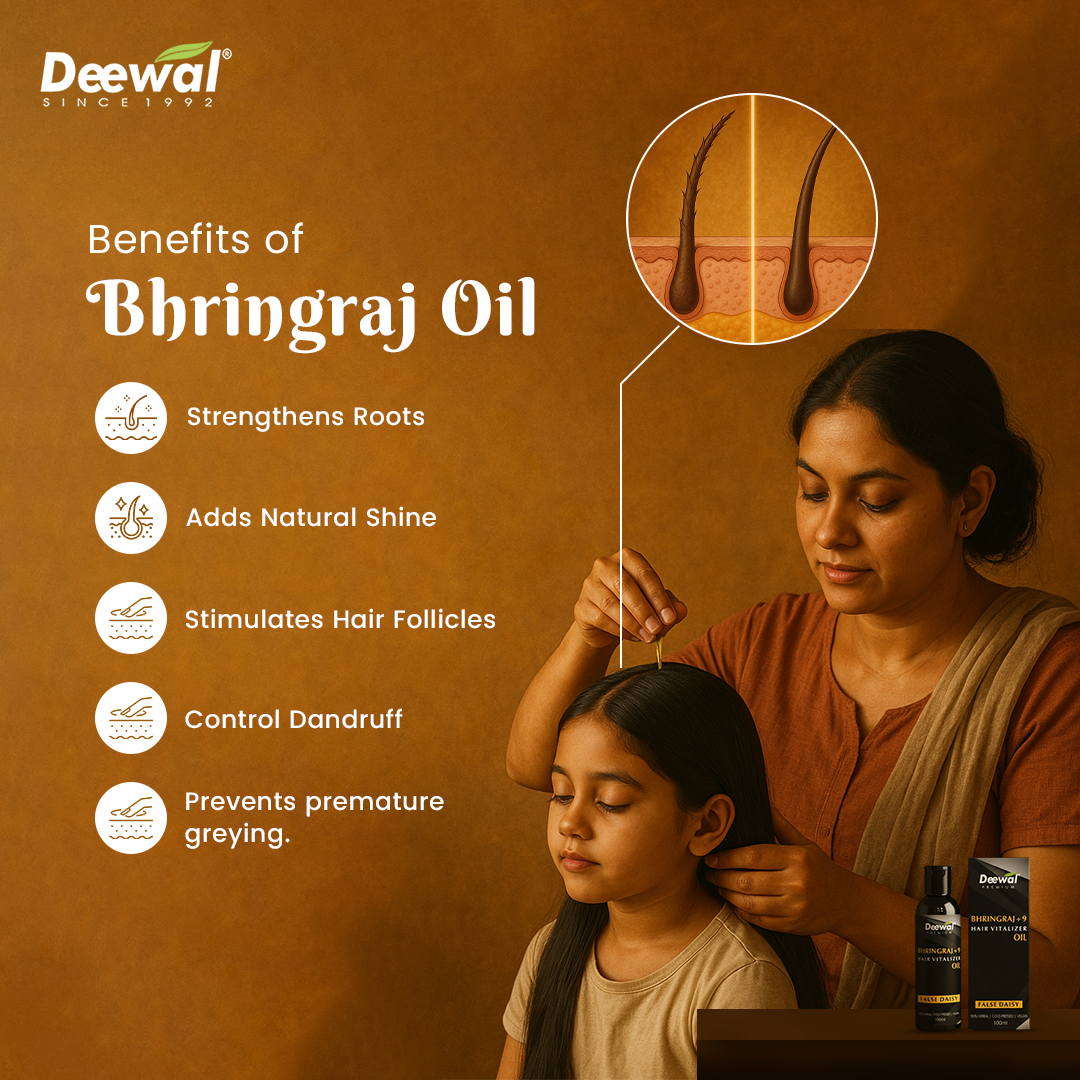 Bhringraj+9 for Thick, Strong Hair