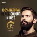 Deewal Gel Beard Black Colour -9 min