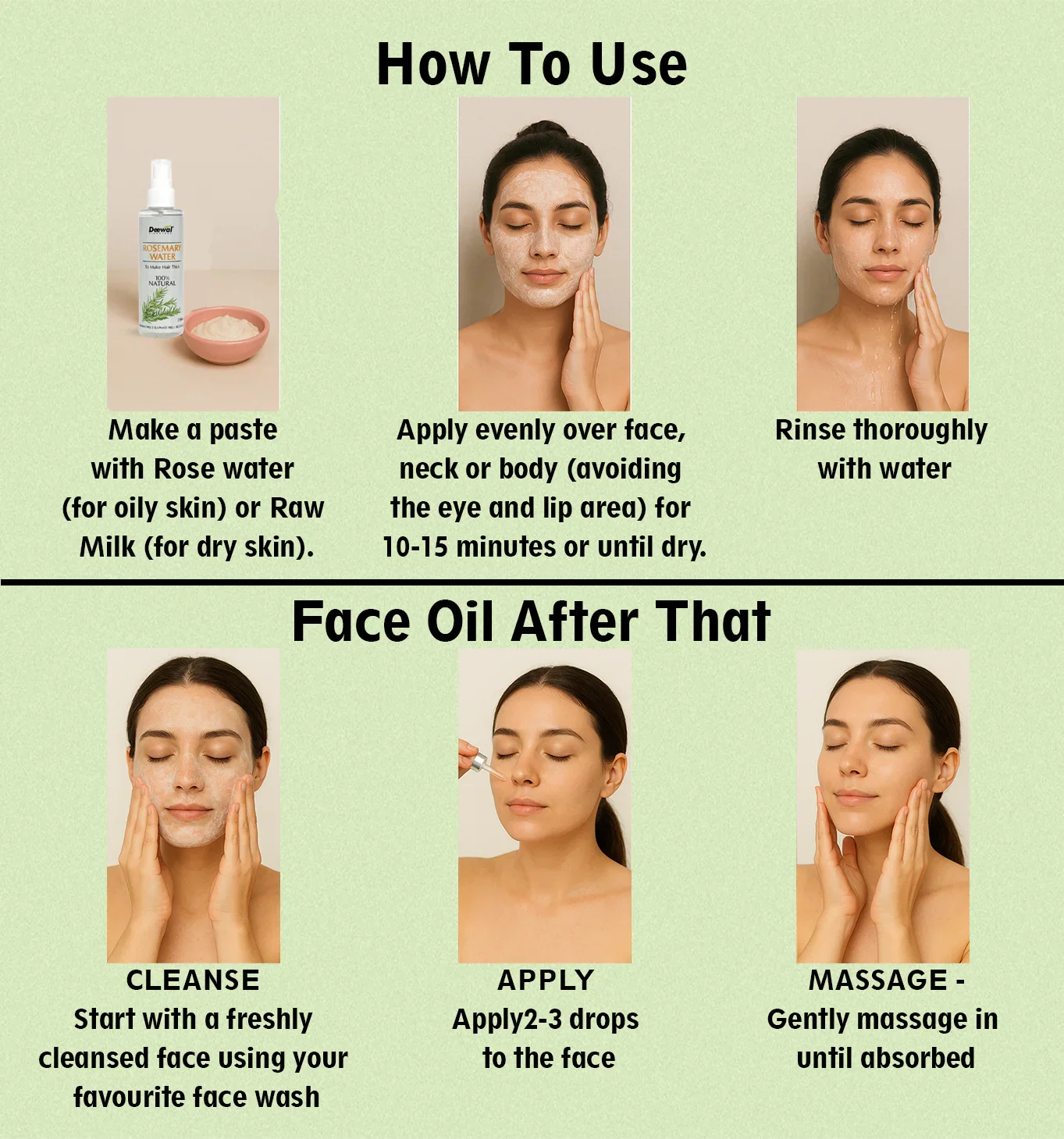 Anti-Acne Ritual: Neem Mask & Serum