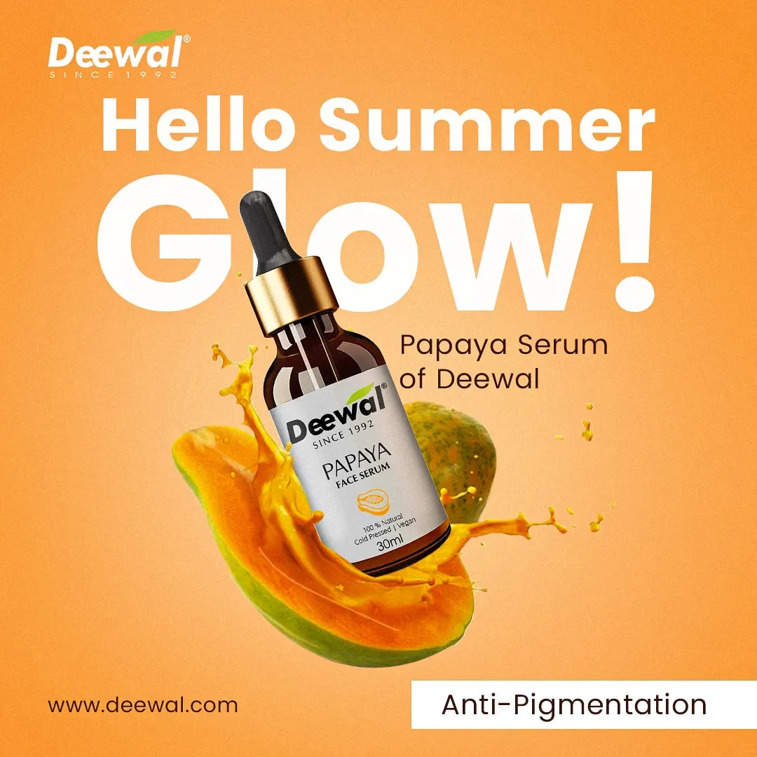 Deewal Papaya Serum – Spot Care - Deewal - Herbal Beauty and Health Products