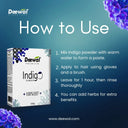 Organic Indigo – Grey Coverage - Deewal - Herbal Beauty and Health Products