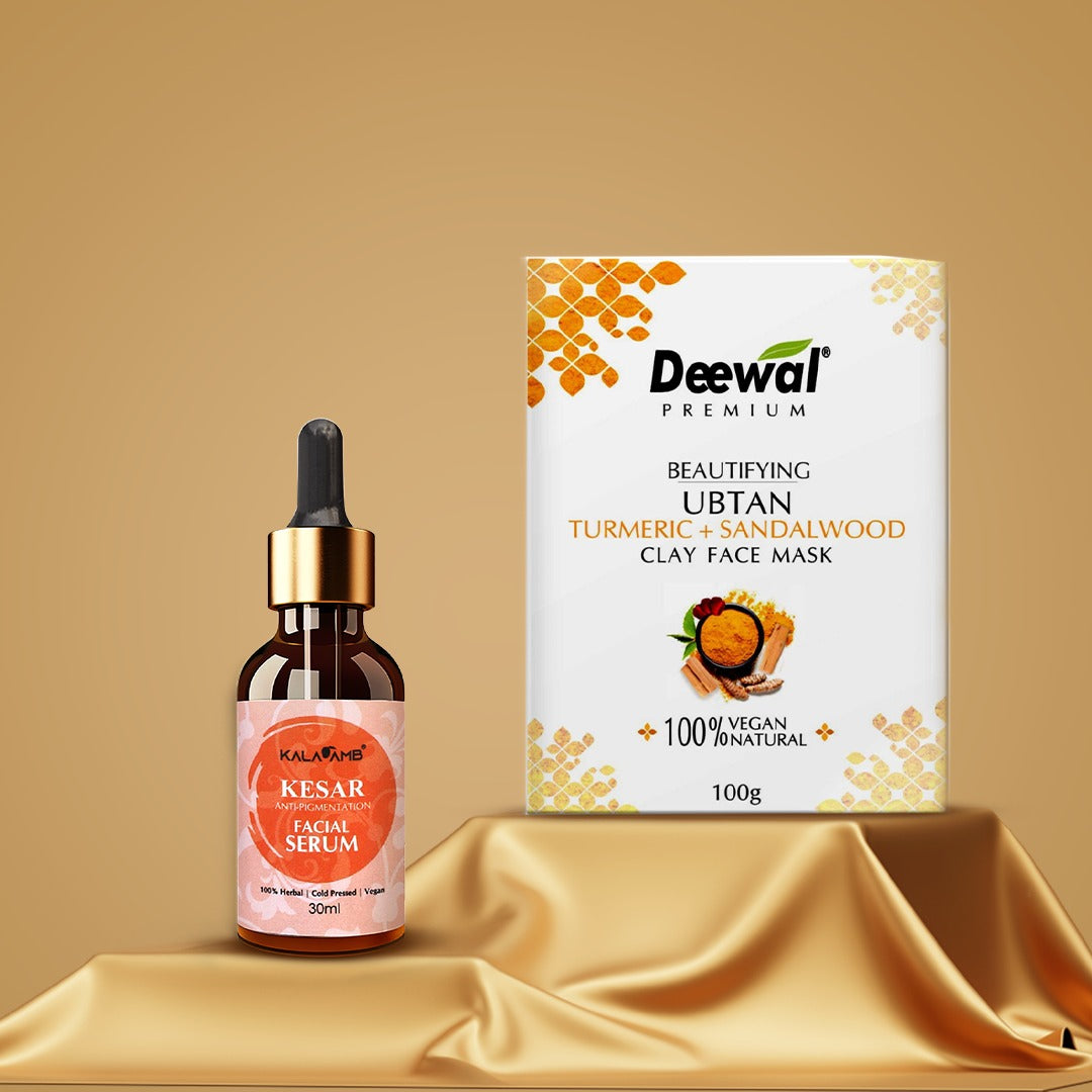 Bridal Glow: Ubtan & Kesar Set