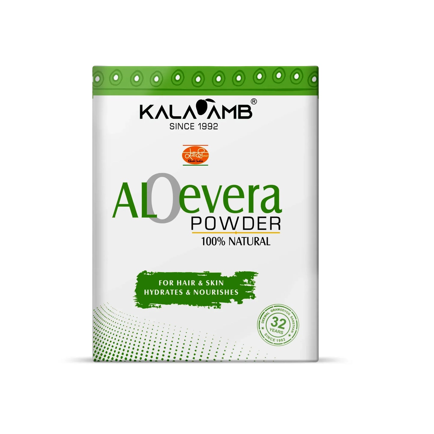 Kalaamb Aloe Powder – Natural, 2 Pack - Deewal - Herbal Beauty and Health Products
