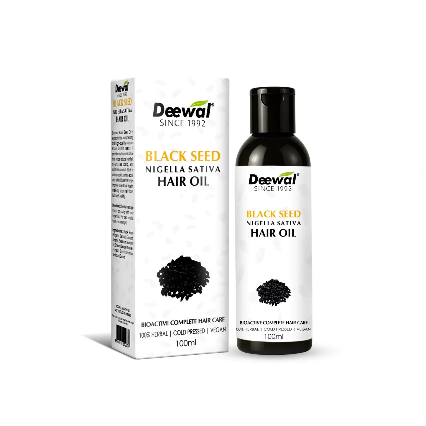 Deewal Black Seed Hair Oil - Deewal - Herbal Beauty and Health Products