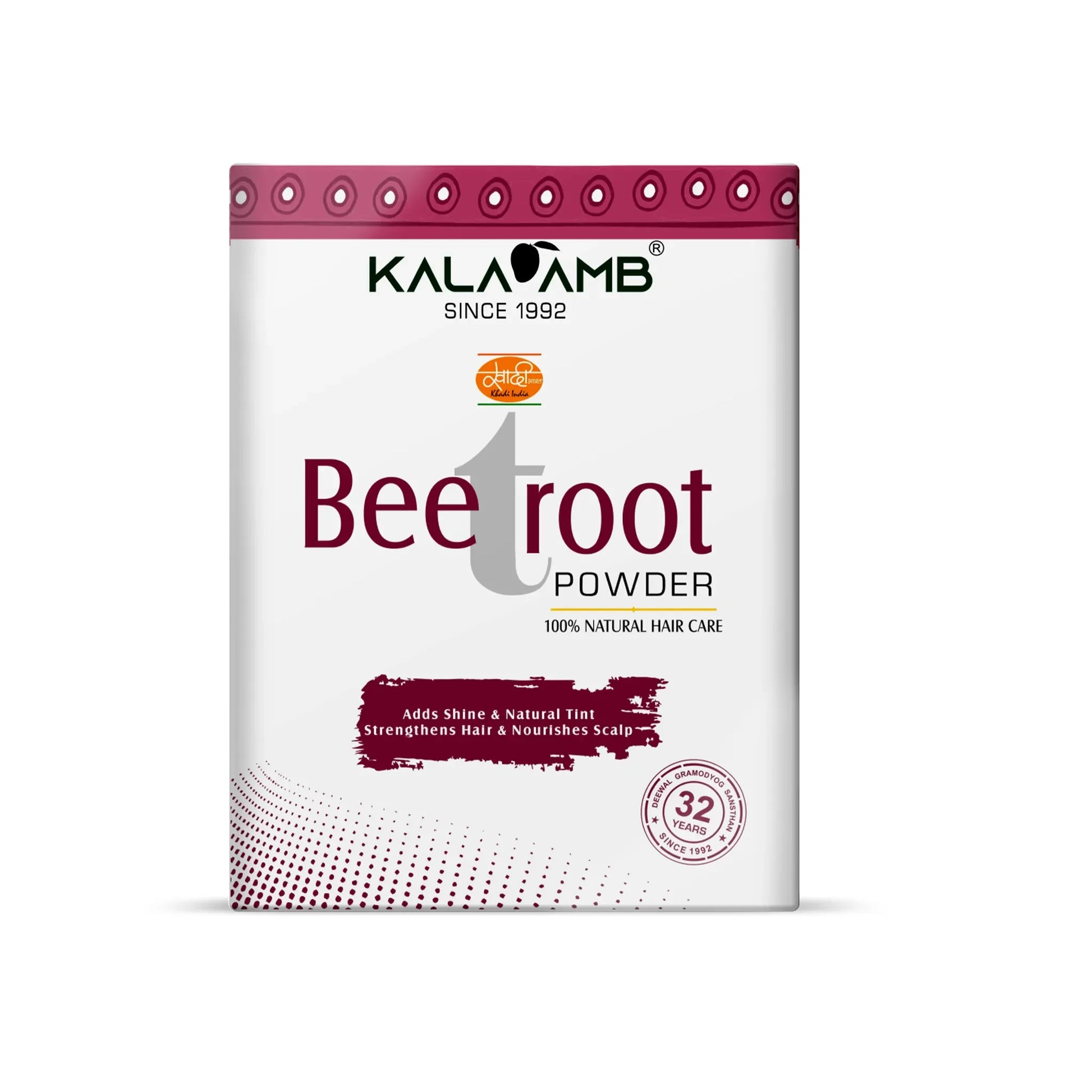 Kalaamb Beetroot Powder – Hair Tint - Deewal - Herbal Beauty and Health Products