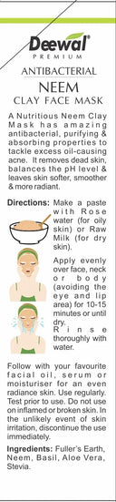 Deewal Neem Clay Mask – 100% Pure - Deewal - Herbal Beauty and Health Products