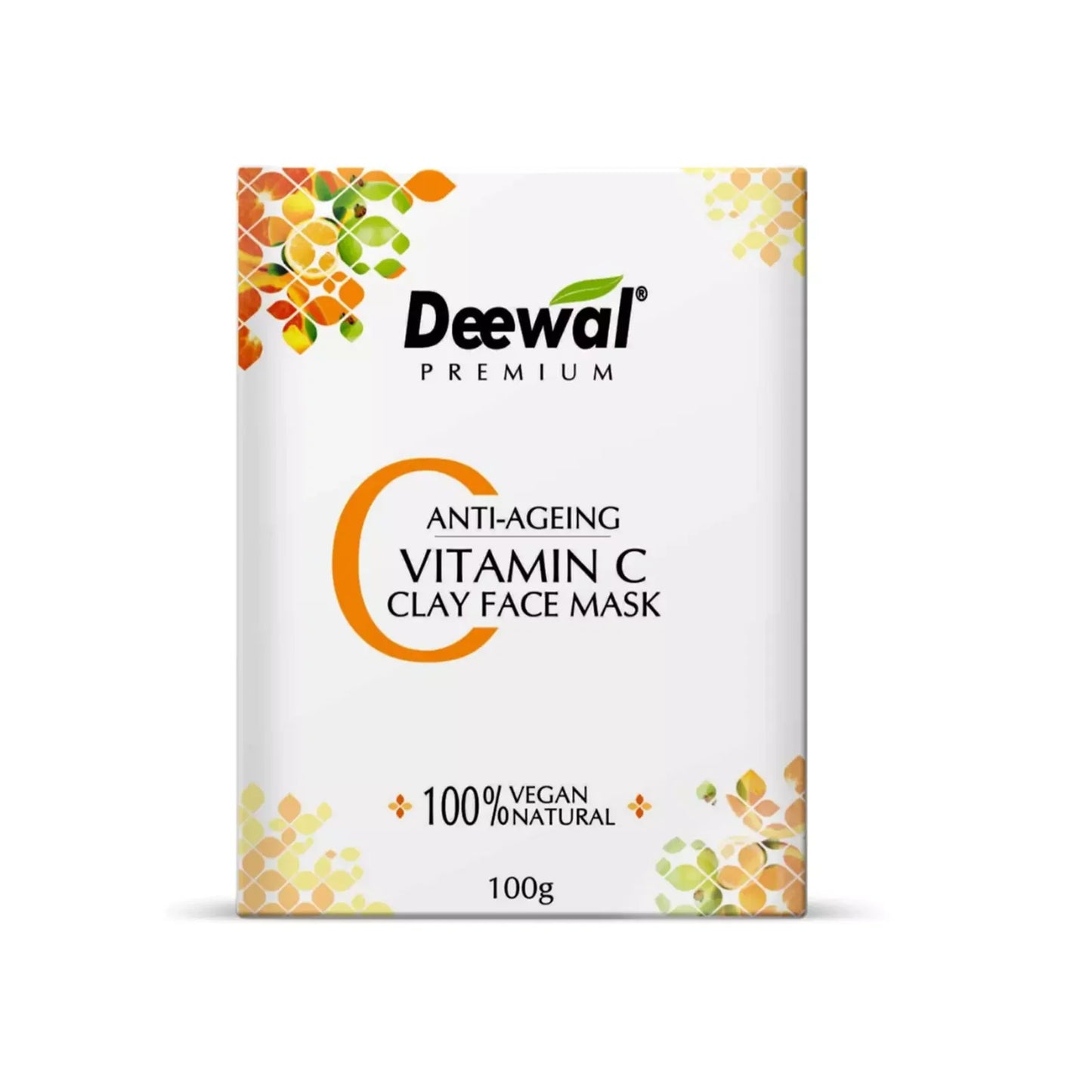 Deewal Vit C Clay Mask – Anti-Ageing - Deewal - Herbal Beauty and Health Products