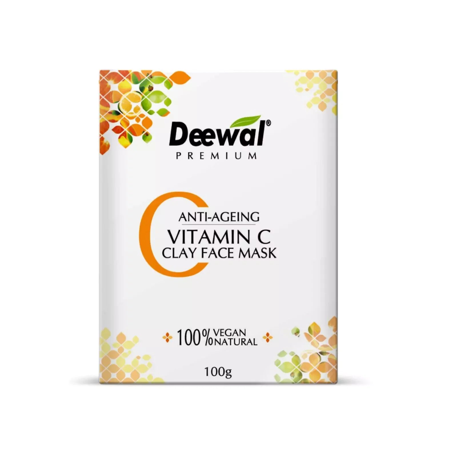 Deewal Vit C Clay Mask – Anti-Ageing - Deewal - Herbal Beauty and Health Products